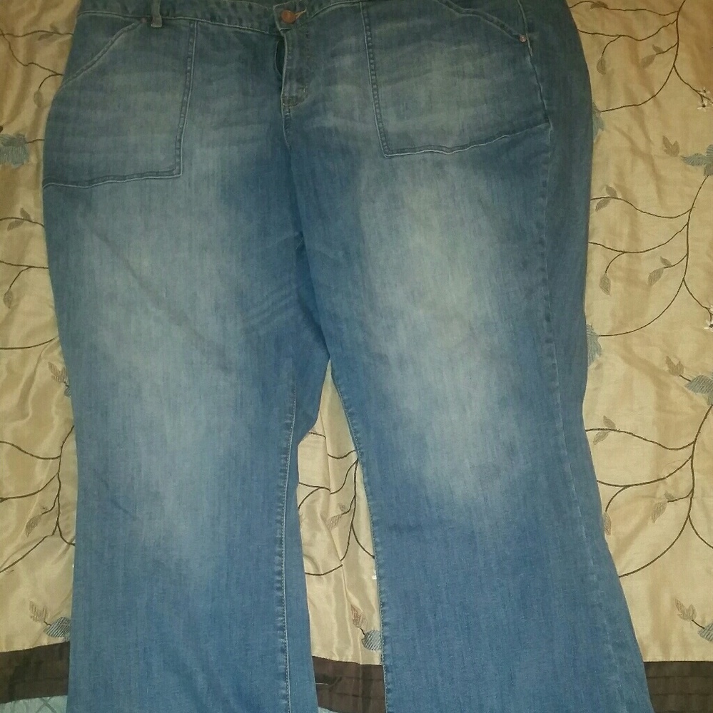 Lane Bryant Boot Cut Jeans, Size 28R